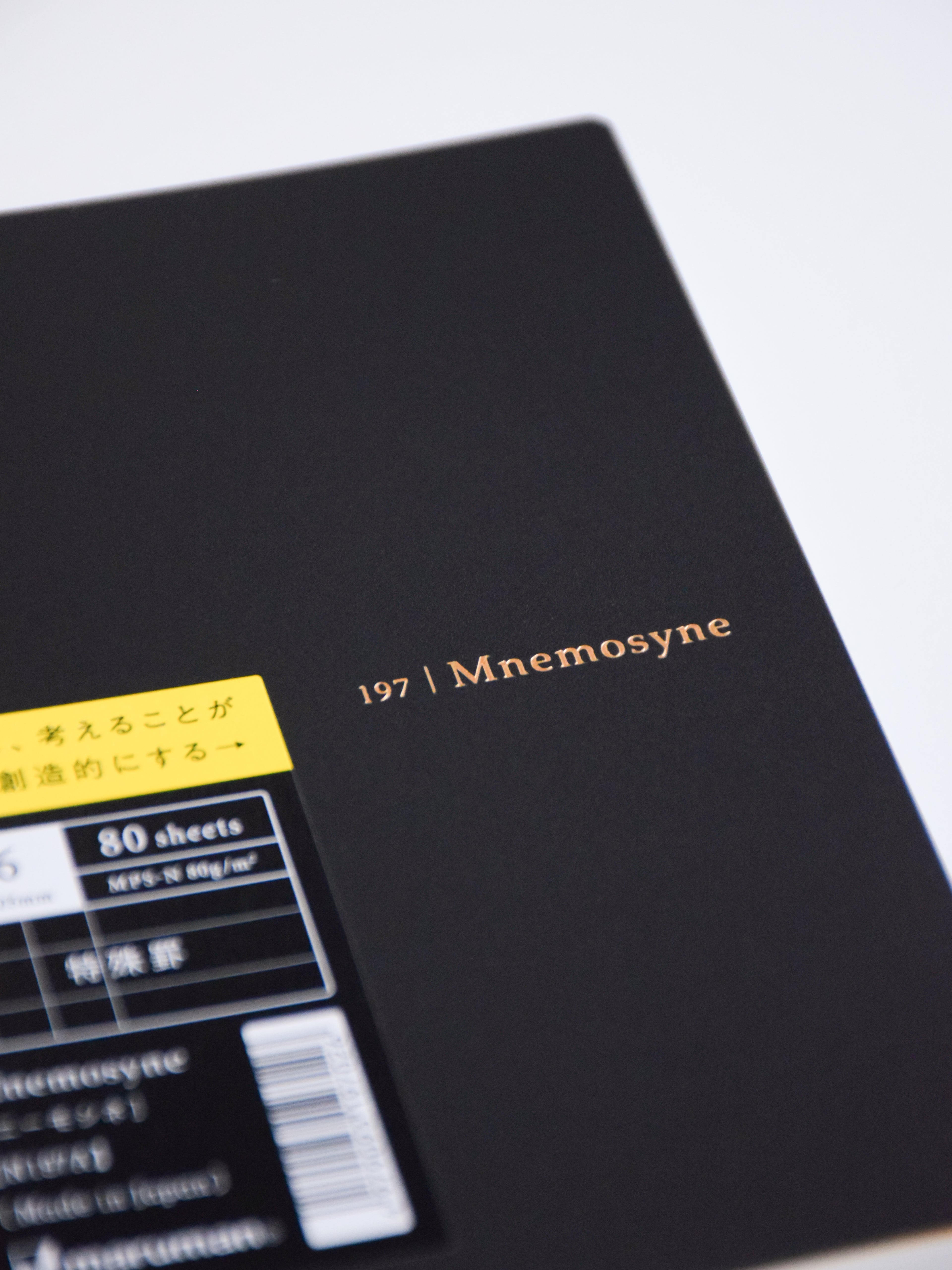 Maruman Mnemosyne N197A Today’s Act Notebook - A6 - Special Ruling - Made in Japan