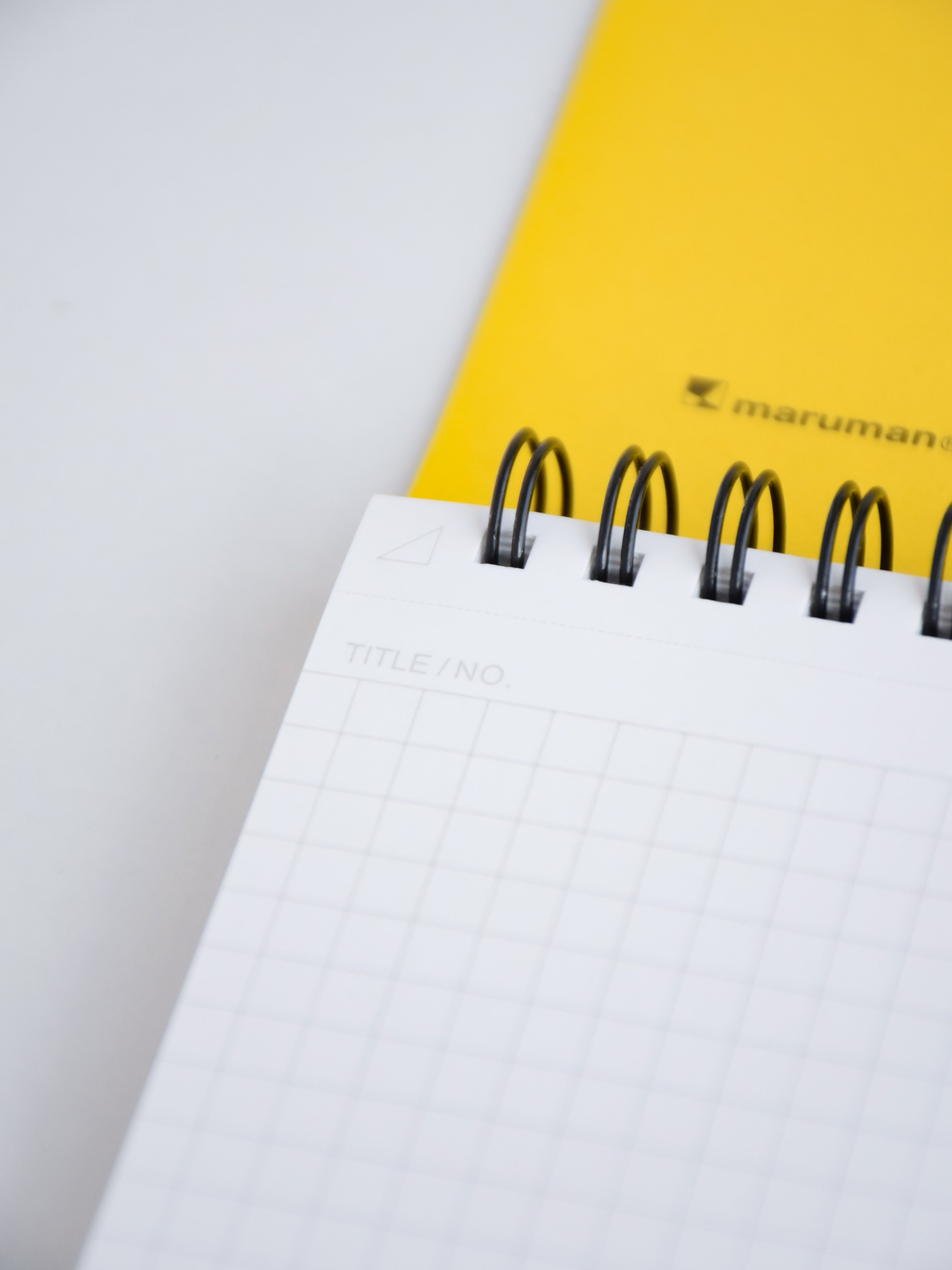 Maruman Mnemosyne N182A Notebook - A5 Landscape - Graph - Made in Japan