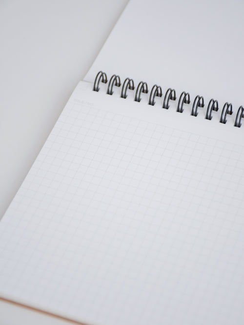 Maruman Mnemosyne N182A Notebook - A5 Landscape - Graph - Made in Japan