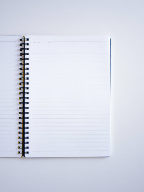 Maruman Mnemosyne N195A Notebook - A5 - 7 mm Lined - Made in Japan