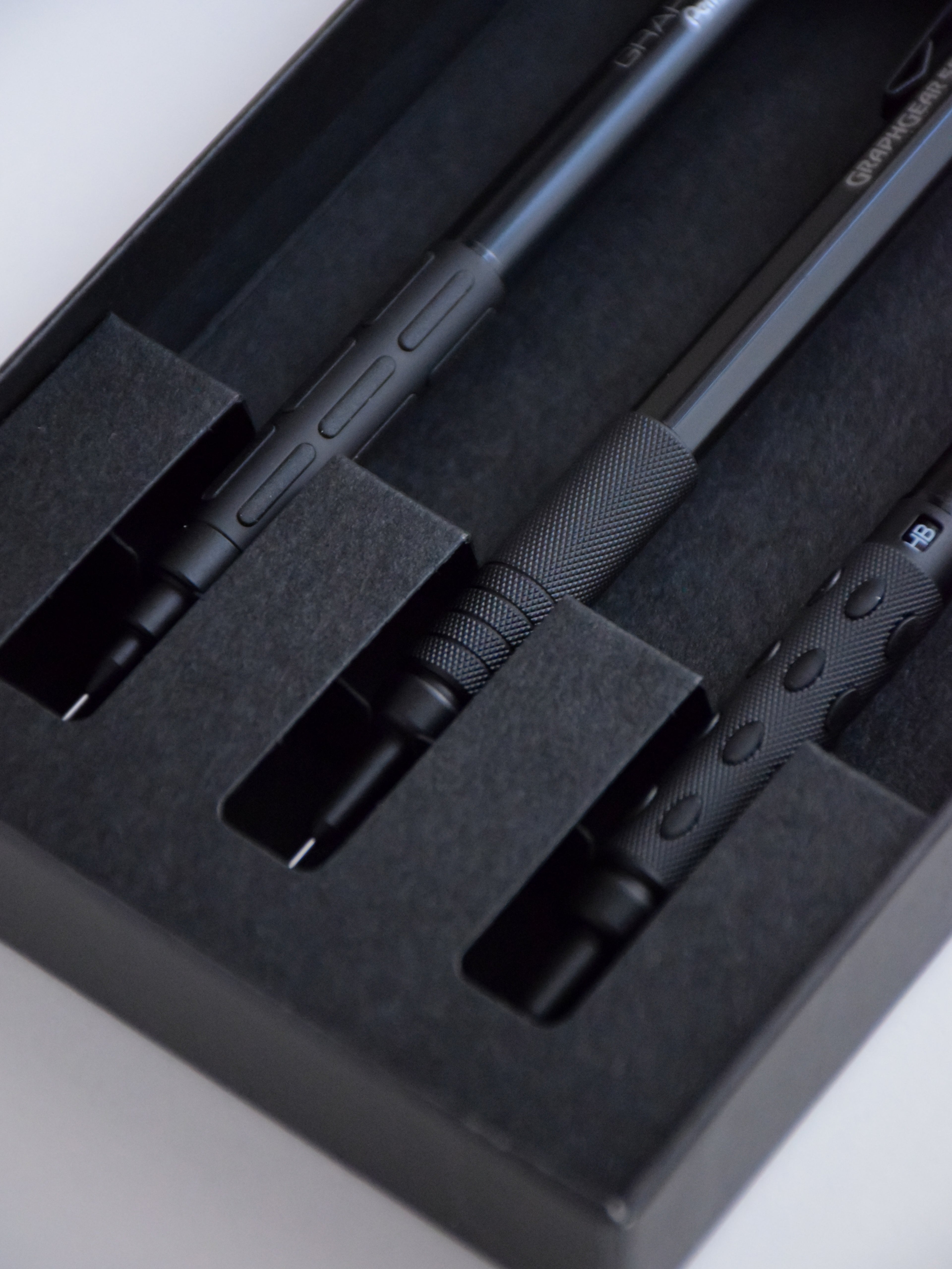 Pentel Drafting Pencil 60th Anniversary Set - Graph1000 for Pro, Graphgear 500 & 1000 - 0.5 mm, Black - Made in Japan